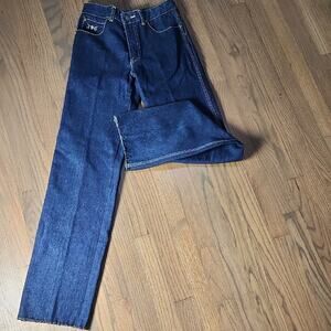 Sergio Valente Dark Blue Straight Jeans